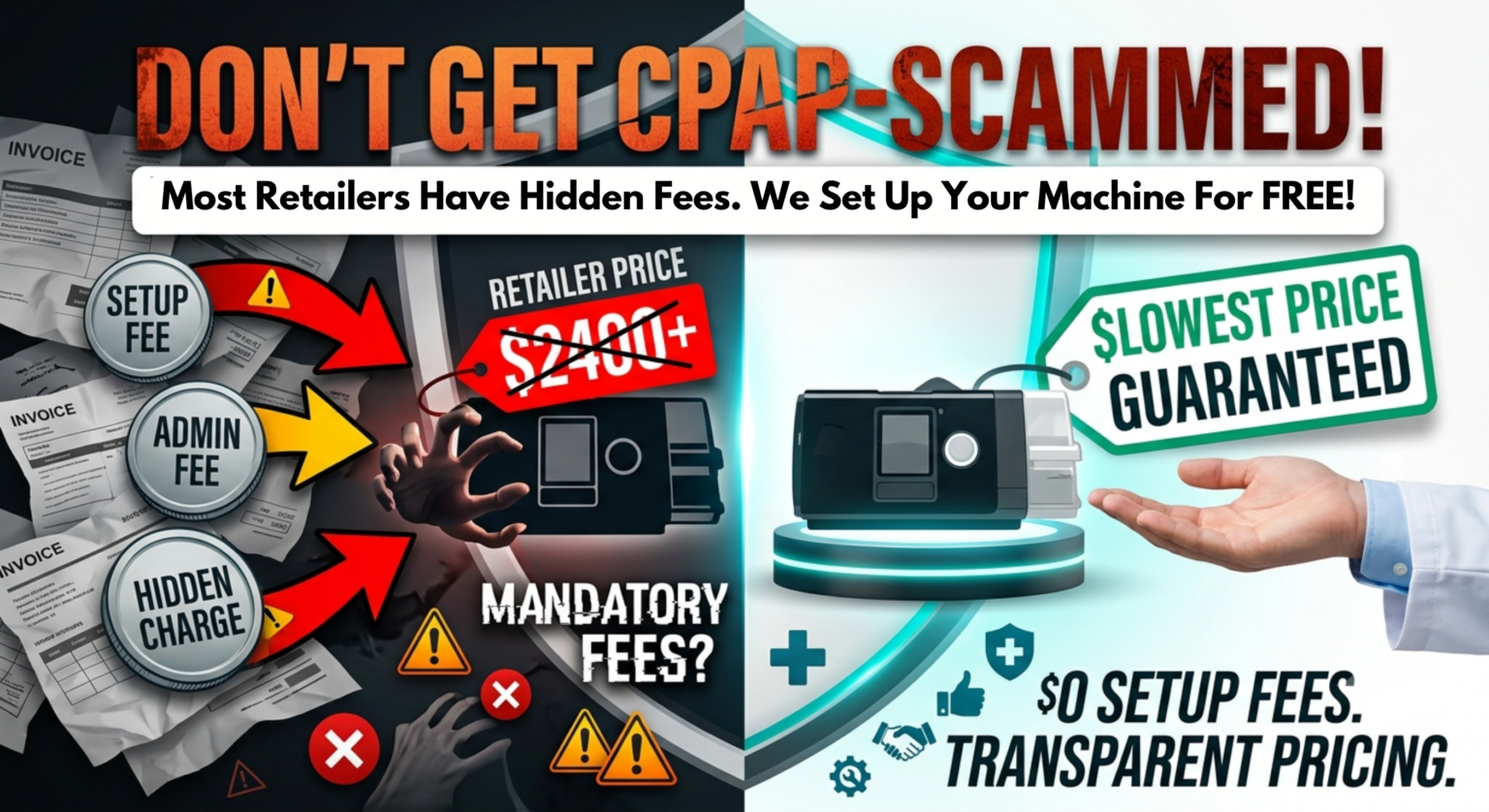 Most Retailers Have Hidden Fees. We Set Up Your Machine For FREE!