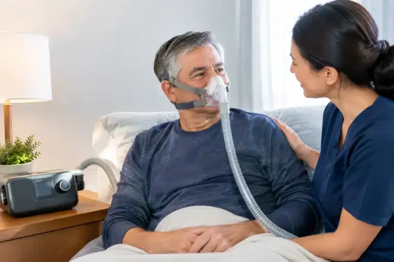 CPAP Support After Hospital Discharge That Helps
